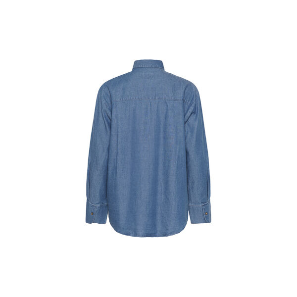 OjettaSZ Shirt, medium blue denim, Saint Tropez