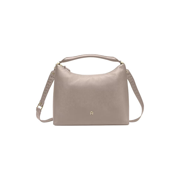 Zita Hobo Bag M, taupe, Aigner