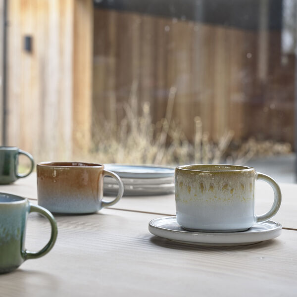 Styles espressokop 2 stk., creme/sand, Villa Collection