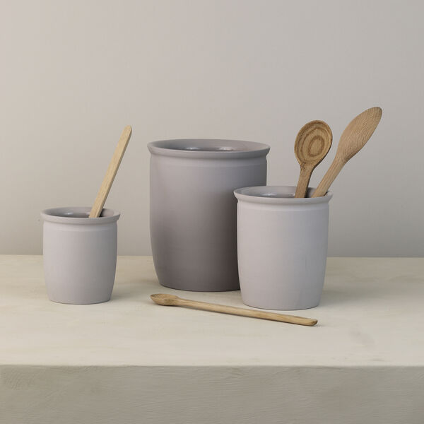 Knabstrup Syltekrukke 0,5 L, grey, Knabstrup Keramik