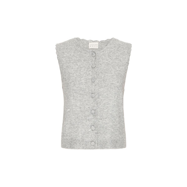 IRLOVEY Waistcoat, medium grey melange, Atelier Rêve