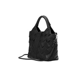 Braided Handbag, black, Ilse Jacobsen Hornb&aelig;k