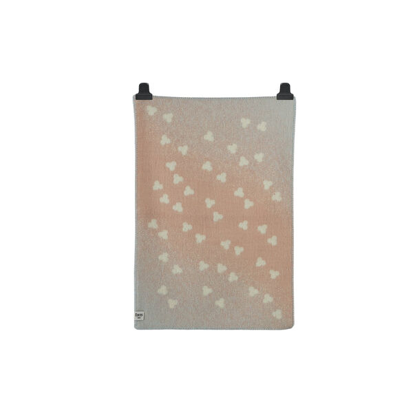 MELVIN Baby Size Throw, light pink/light blue MELVIN Baby Size Throw, light pink/light blue, Røros Tweed