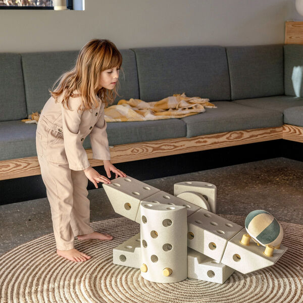 Dreamer sæt, sand grey/honey yellow, MODU