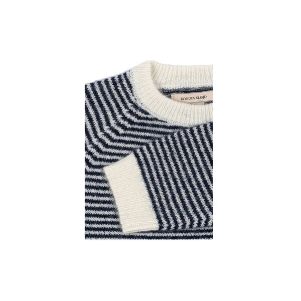 Berle Knit Sweater, ensign blue/buttercream, Konges Sløjd