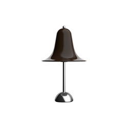 Pantop bordlampe, pitch brown, Verpan