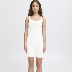 IASIV SINGLET Top, cloud dancer, ICHI