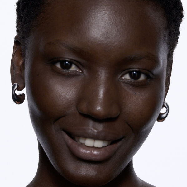 Dolphin Earring Small, silver, Maria Black