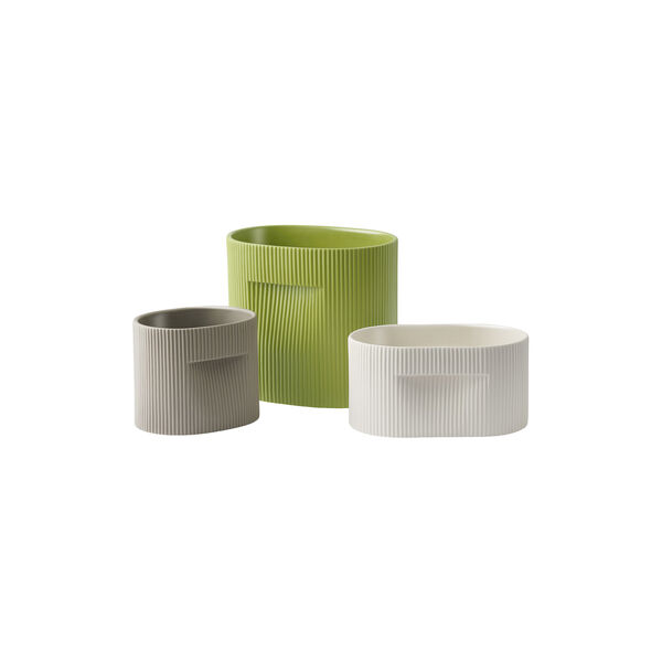 Ridge Planter, moss green Ridge Planter, moss green, Muuto