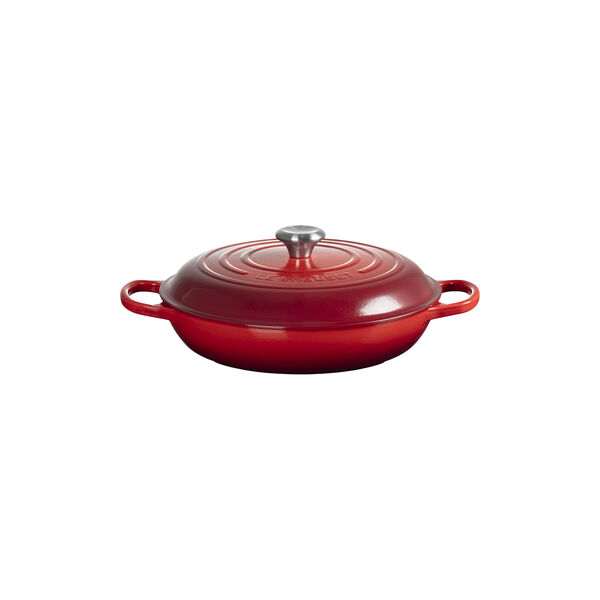 Signature st&oslash;bejern buffetgryde 30 cm, cerise, Le Creuset