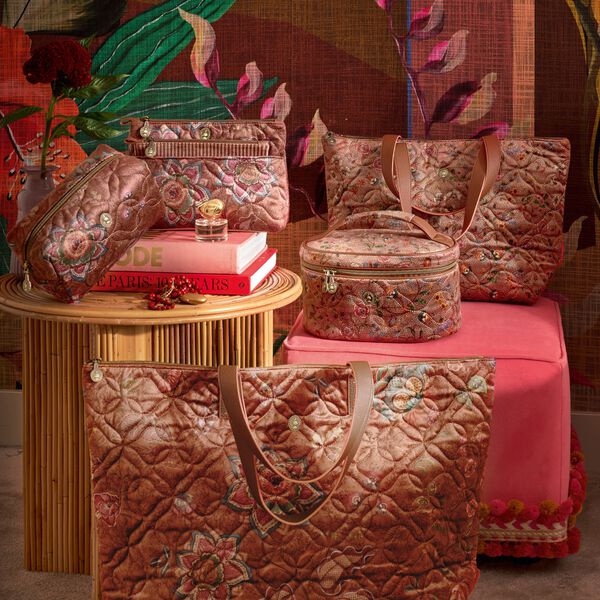Coco Toiletry Bag Mumbai, brown, Pip Studio