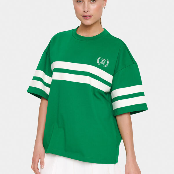 ZalinaSZ SS Sweatshirt, abundant green, Saint Tropez