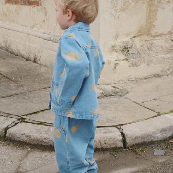 Magot Pants, lemon denim, Konges Sløjd