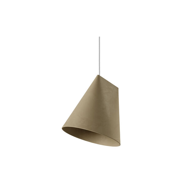Ceramic Pendant, olive, MOEBE