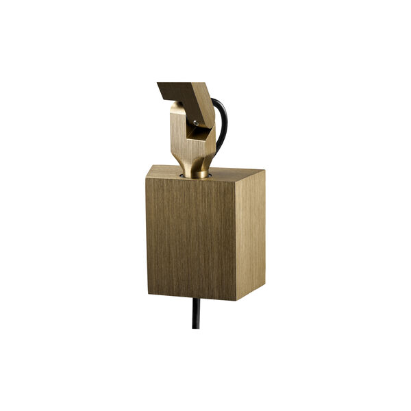 DARK vægbeslag til T1 & T2, brass, LIGHT-POINT