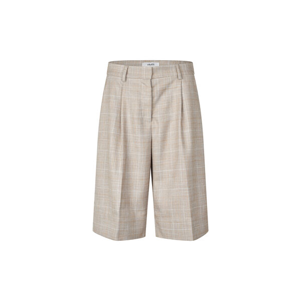 Brecan-M Shorts, beige check, mbyM