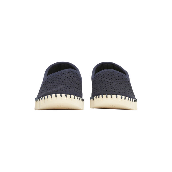 Tulip Espadrille, dark indigo pearled ivory, Ilse Jacobsen Hornb&aelig;k