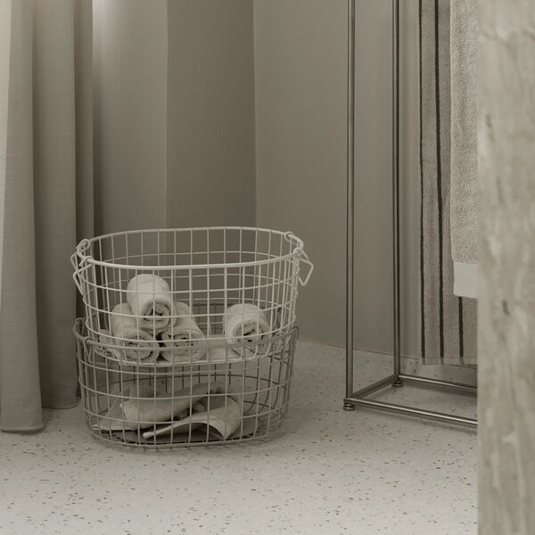 KAGO Opbevaringskurv Rund M, mourning dove, Blomus