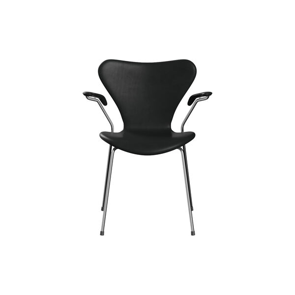 Serie 7&trade; 3207 fuldpolstret stol, Grace Black, Fritz Hansen