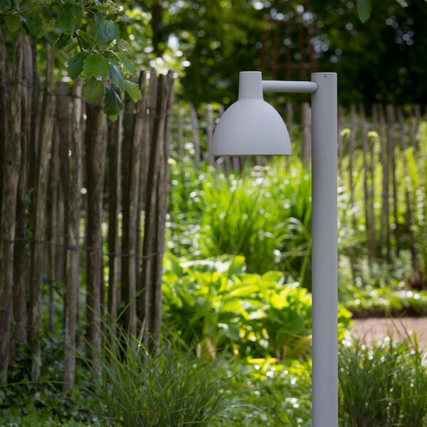 Toldbod 155 pullert, aluminium texture, Louis Poulsen