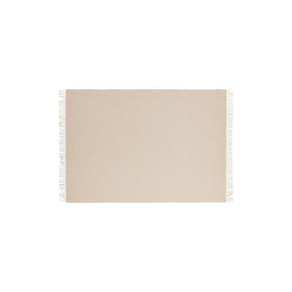 Arequipa plaid, 00207 latte beige, Silkeborg Uldspinderi