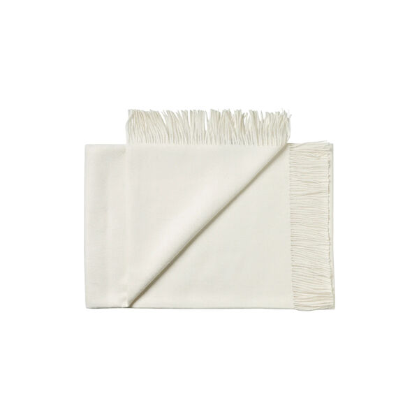 Arequipa plaid, 00100 white, Silkeborg Uldspinderi