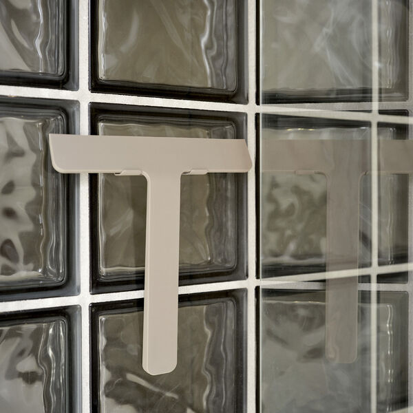 Ume skraber m. holder, taupe, Zone Denmark