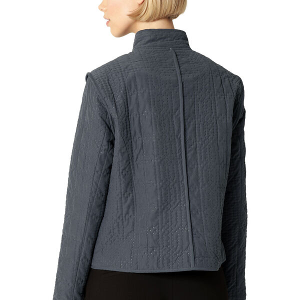 Short Quilted Jacket, ombre blue, Ilse Jacobsen Hornbæk