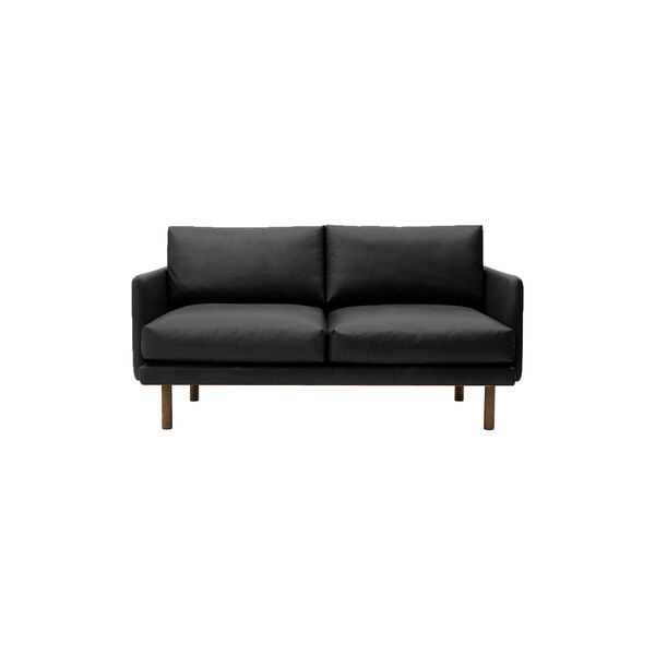 Emo 2-pers. sofa, Dakar Black/r&oslash;get eg, Bruunmunch Furniture
