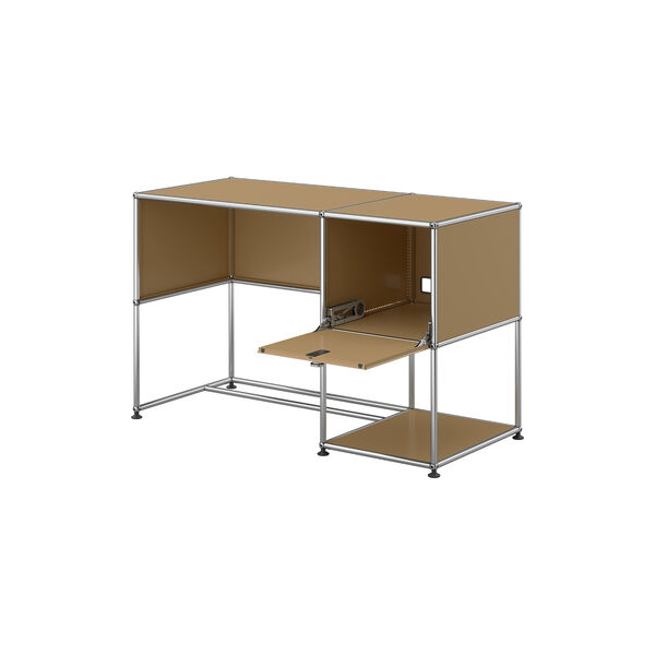 USM Haller | Model B21 | USM Beige | Skrivebord, USM Haller