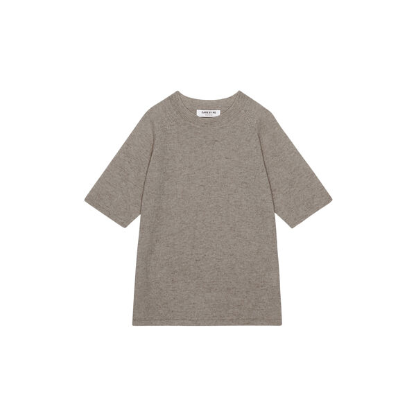 Lee T-Shirt, dark sand, CARE BY ME