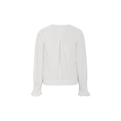 ESRusso LS Blouse, white, esmé studios