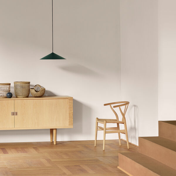 CH24 Y-stolen spisebordsstol, s&aelig;bebehandlet eg/natur, Carl Hansen & S&oslash;n