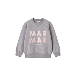 Theos Sweatshirt, pink logo, MarMar Copenhagen