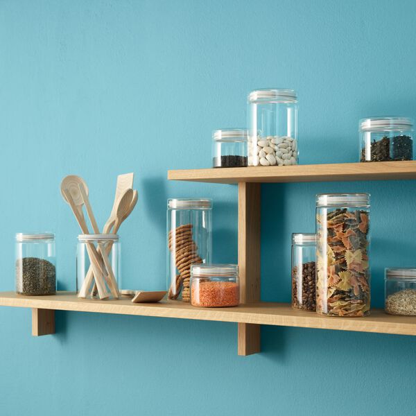 STORE-IT opbevaringsglas 0,5 L, light grey, RIG-TIG