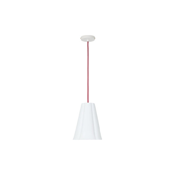 Blossom Size 2 Pendant, natural white/red, Original BTC
