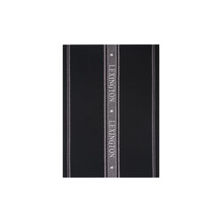 Icons Cotton Jacquard Star Kitchen Towel, black/white, Lexington