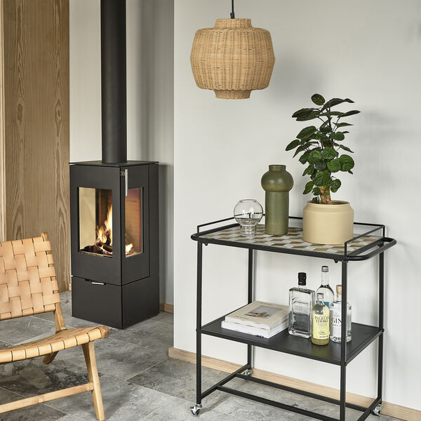 Rost vase, grøn, Villa Collection