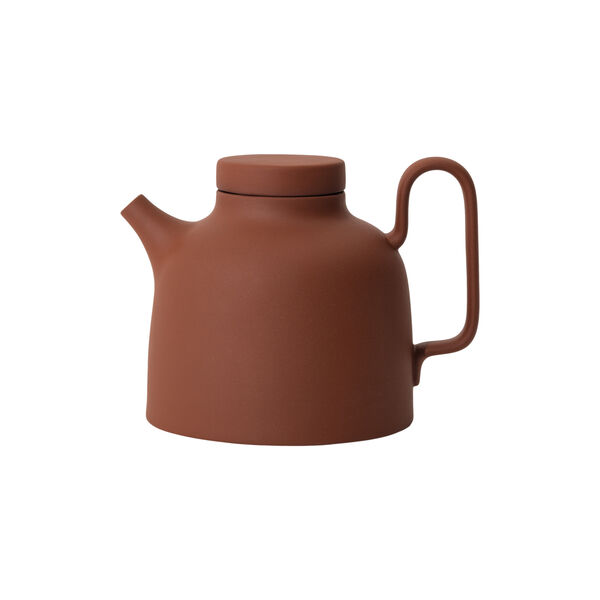 Sand Secrets Tea Pot, red clay Sand Secrets Tea Pot, red clay, Design House Stockholm