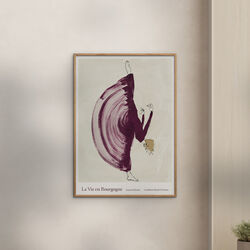 La Vie en Bourgogne, Poster & Frame