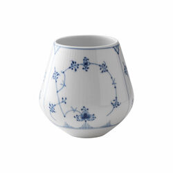 Musselmalet Riflet vase 12 cm Musselmalet Riflet vase 12 cm, Royal Copenhagen