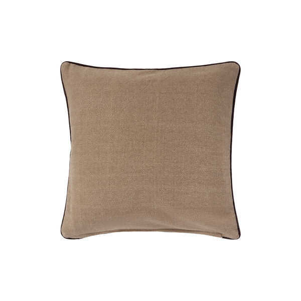 Boston Club Pillow Cover | Beige/Brown | Pudebetr&aelig;k, Lexington