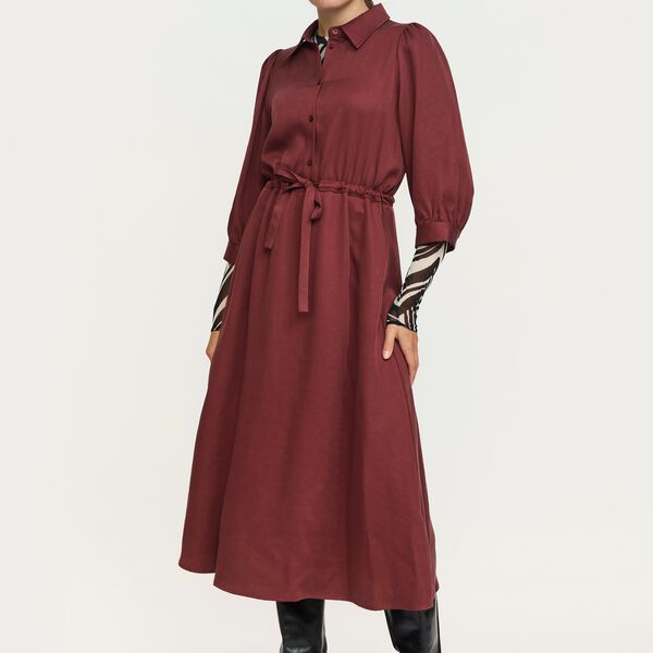 SRStormy Midi Belt Dress, andorra, Soft Rebels
