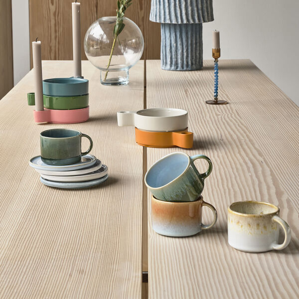 Styles espressokop 2 stk., creme/sand, Villa Collection