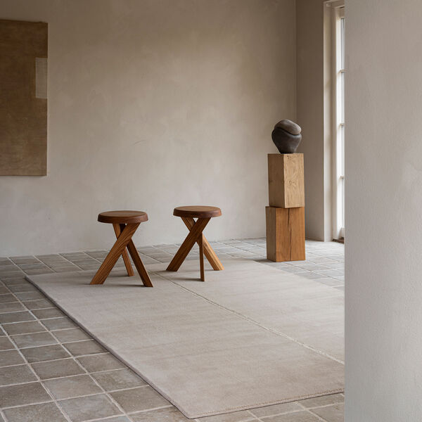 Faded Noren gulvt&aelig;ppe, cream, Linie Design