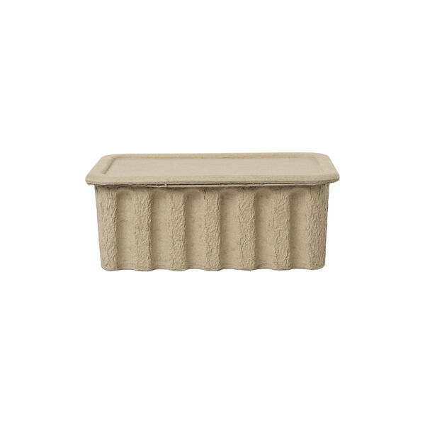 Paper Pulp Box 2 pcs, brown Paper Pulp Box 2 pcs, brown, ferm LIVING