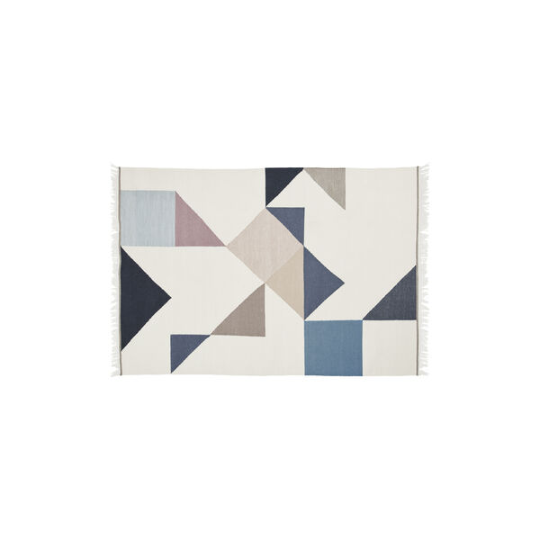 Memo gulvtæppe, blue, Linie Design