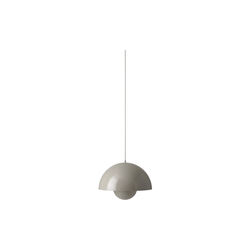 Flowerpot VP2 Pendant, grey beige, &Tradition
