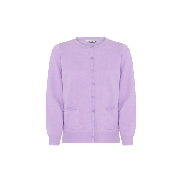 BB Melange Cotton Knit, lilac melange, Micha