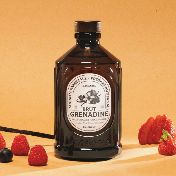 Økologisk sirup - Grenadine Økologisk sirup - Grenadine, Bacanha